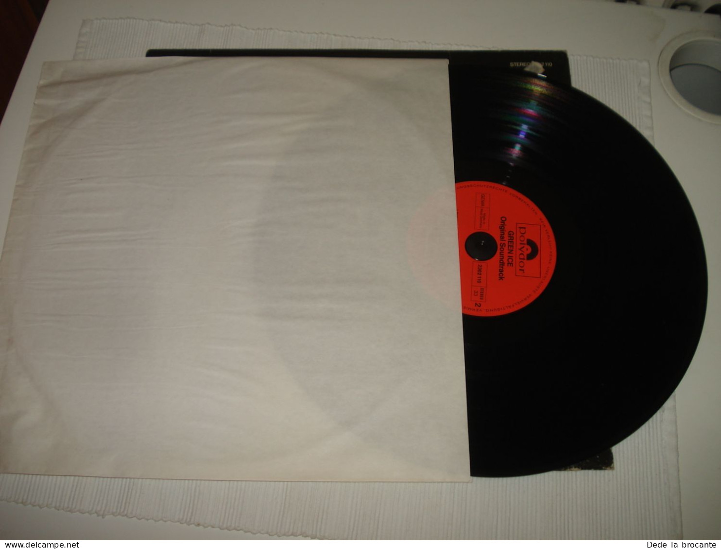 B10 / Bill Wyman  Green Ice - Soundtrack - LP -  2302 110 - Germany 1981 - M/VG+ - Filmmuziek