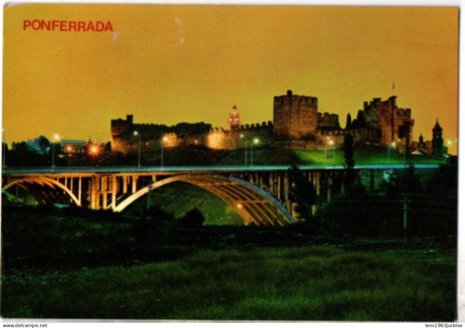 Ponferrada , Puente Del Castillo , Atardecer - León