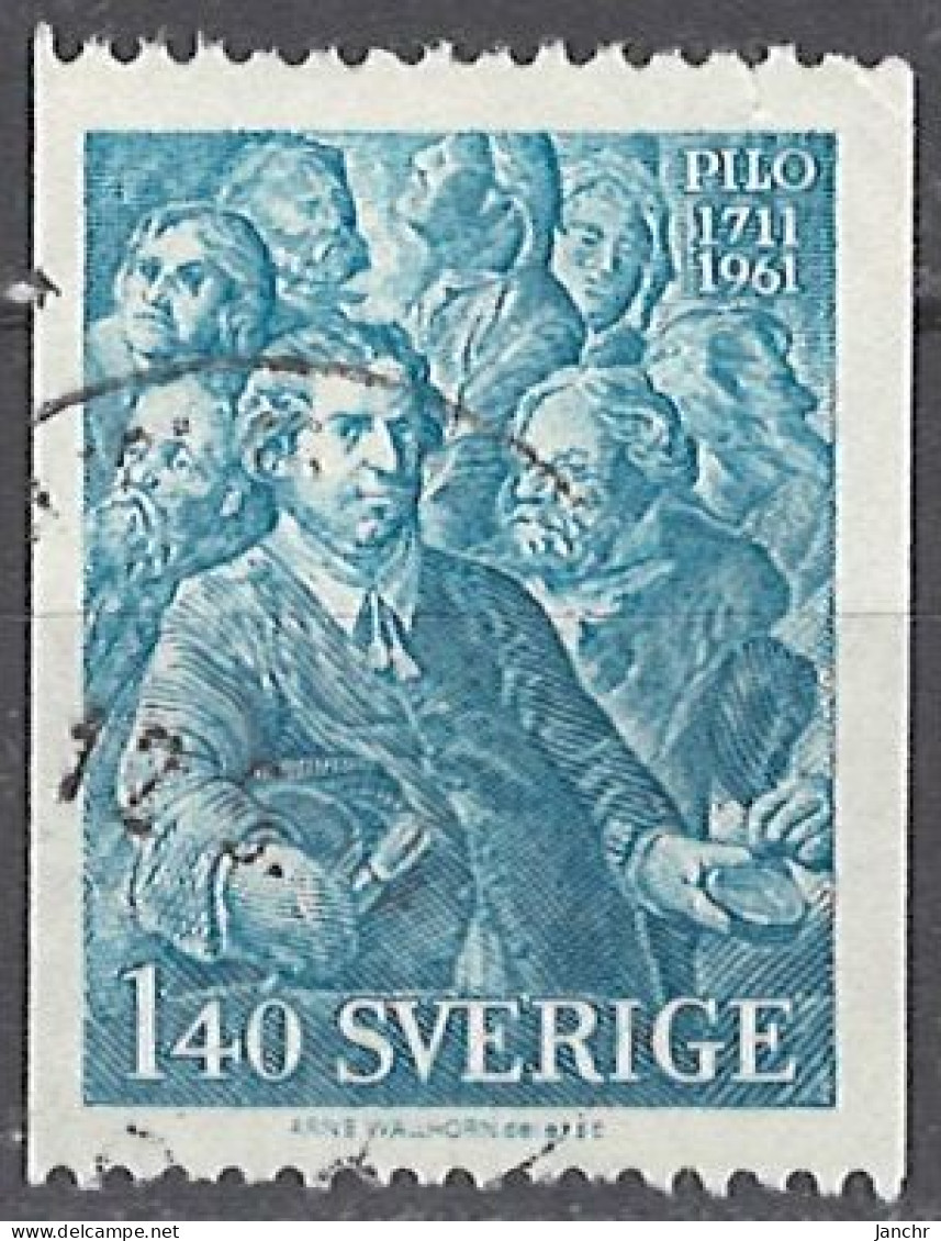 Sweden 1961. Mi.Nr. 472, Used O - Autres & Non Classés