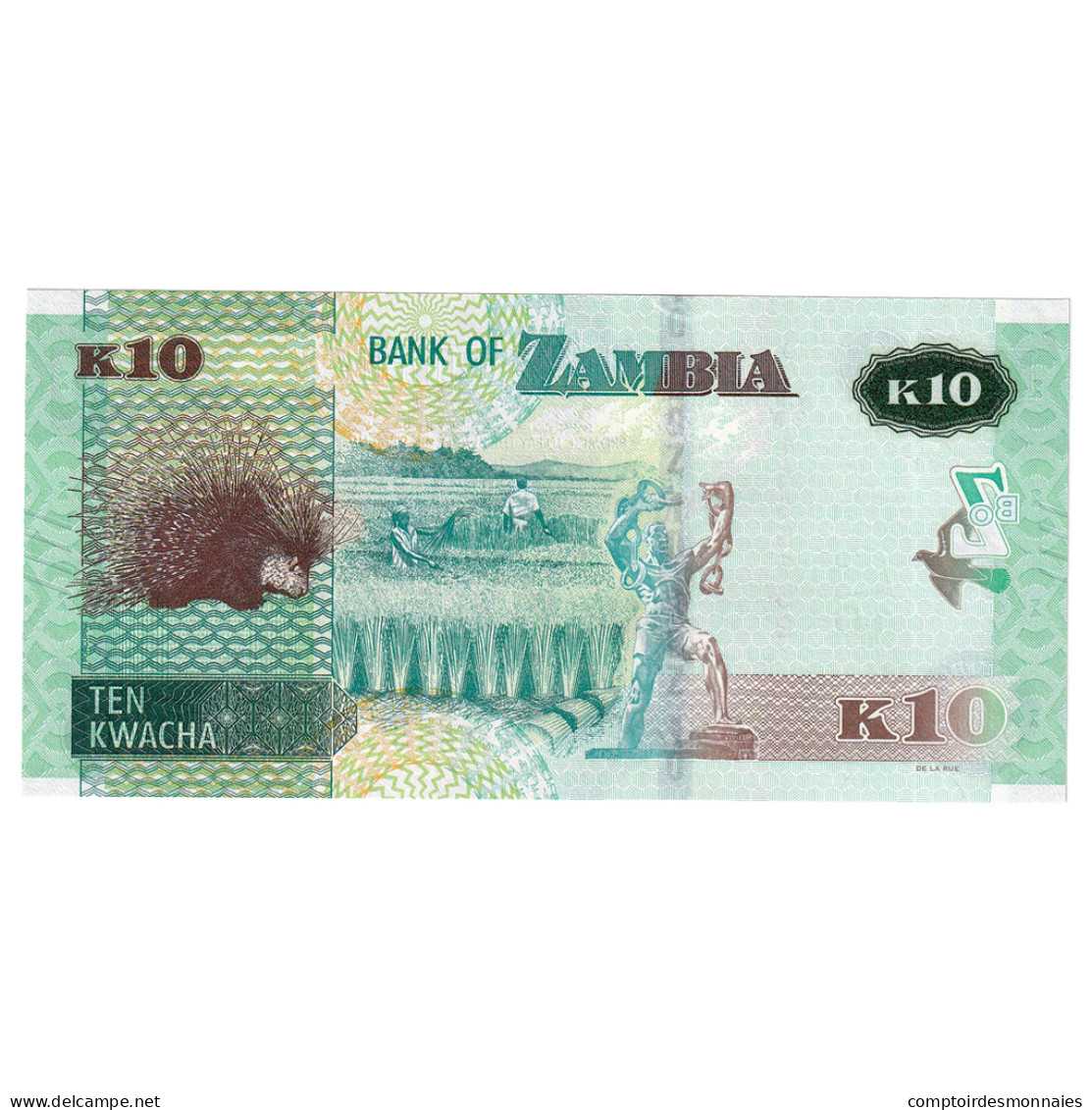 Zambie, 10 Kwacha, 2020, KM:51, NEUF - Zambie