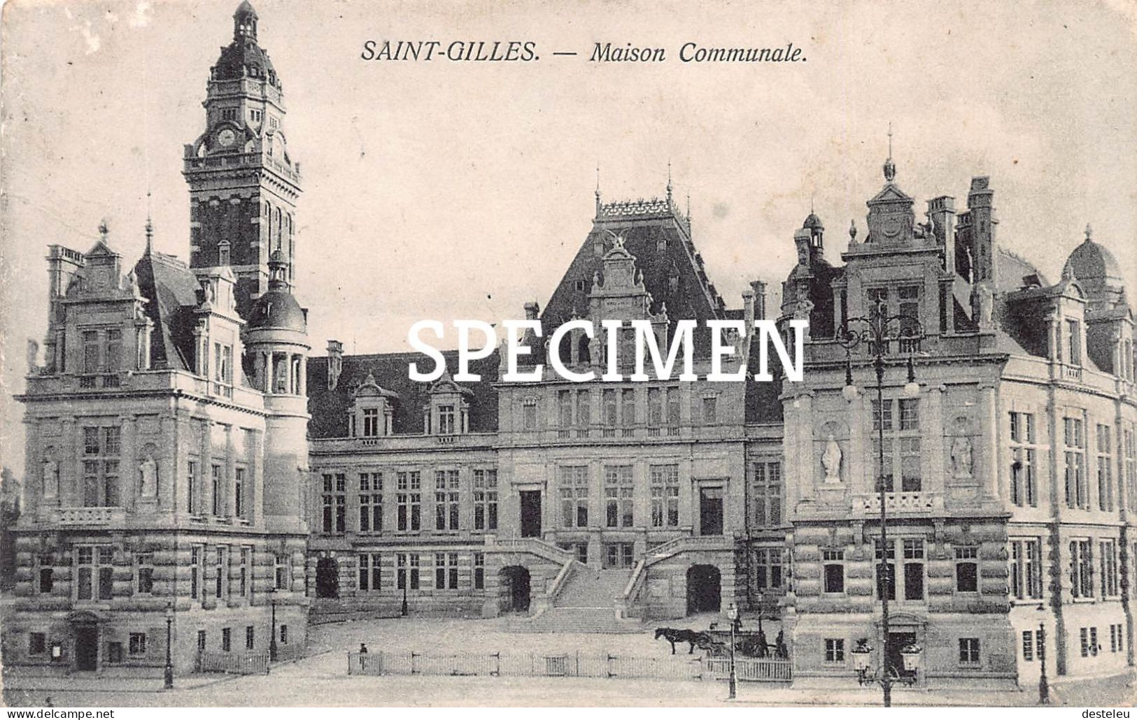 Maison Communale - Saint-Gilles - St-Gilles - St-Gillis