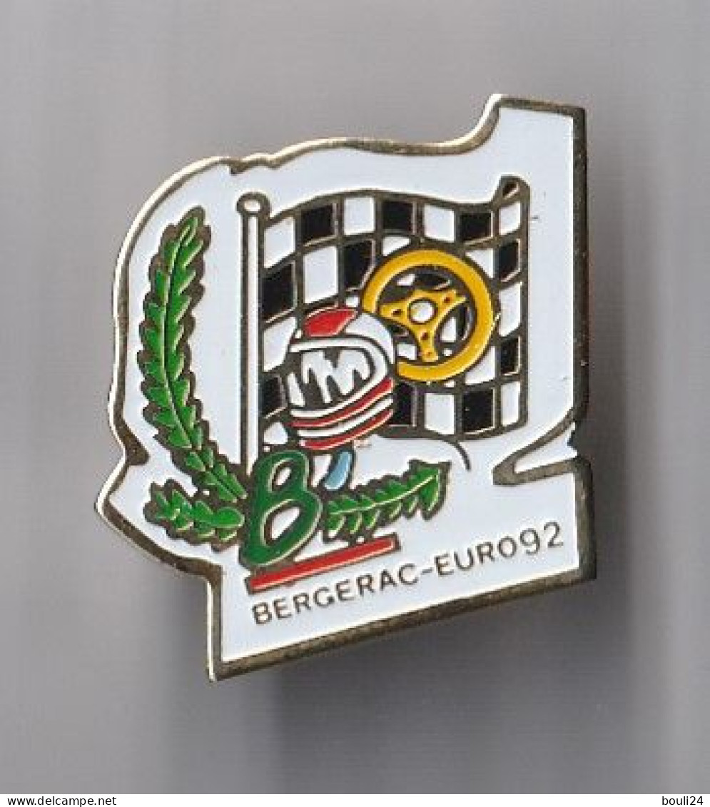 PIN'S SPORT THEME RALLYE AUTO CROSS DE FAUX  PRES DE BERGERAC  EN DORDOGNE EURO 92 - Rallye