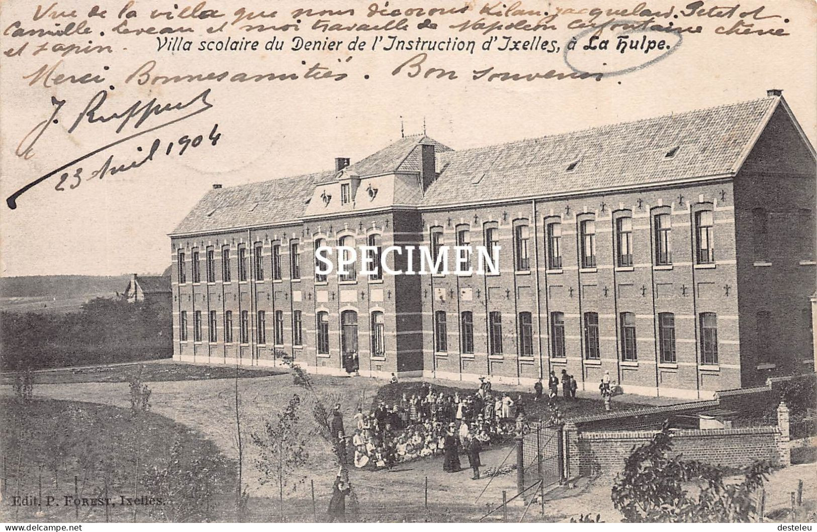 Villa Scolaire Du Denier De L'Instruction D'Ixelles - La Hulpe - La Hulpe