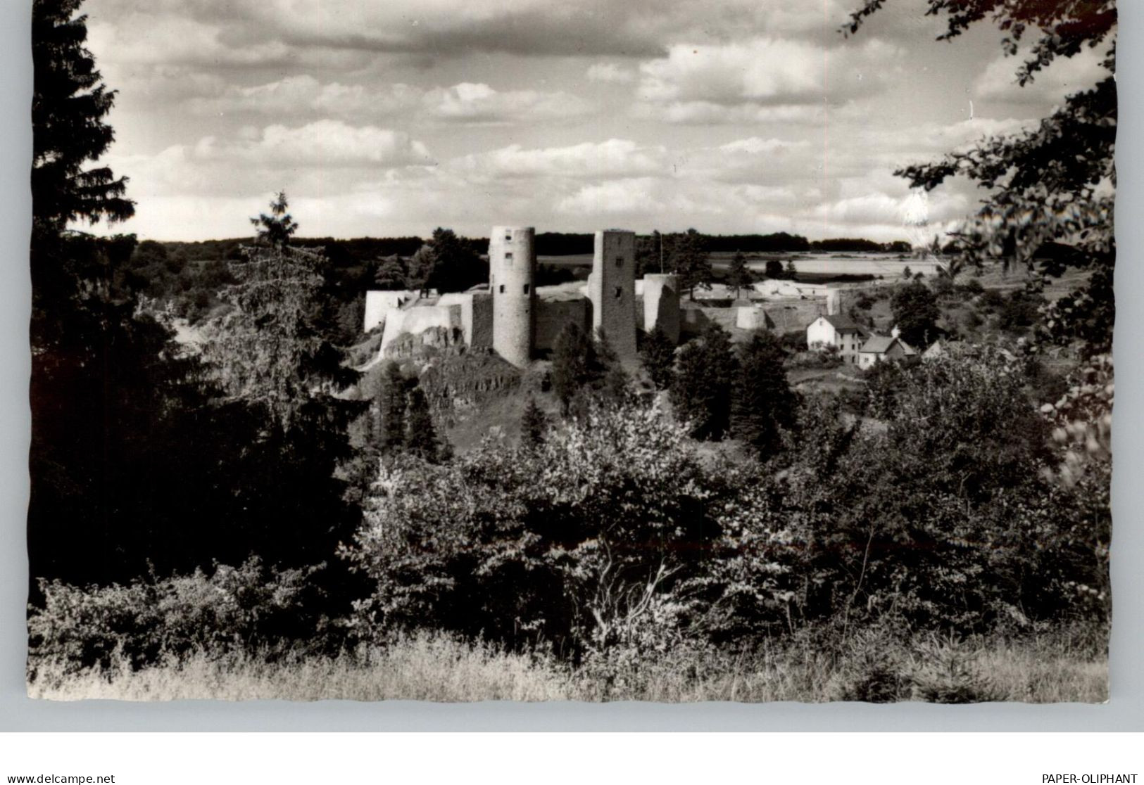 5540 PRÜM - SCHÖNECKEN, Burgruine Schönecken, Verlag Lange - Gerolstein - Prüm