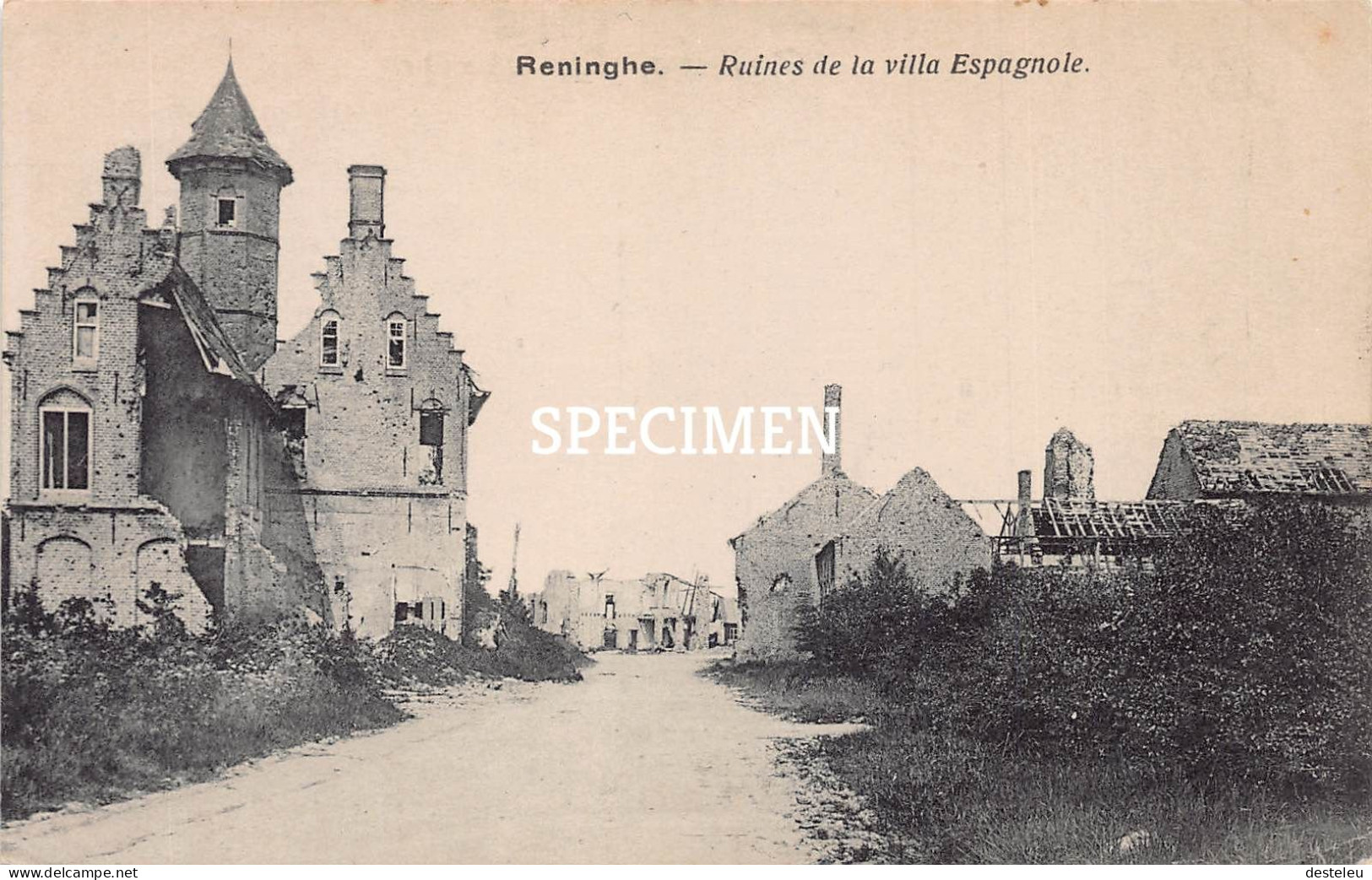 Ruines De La Villa Espagnole - Reninge - Lo-Reninge
