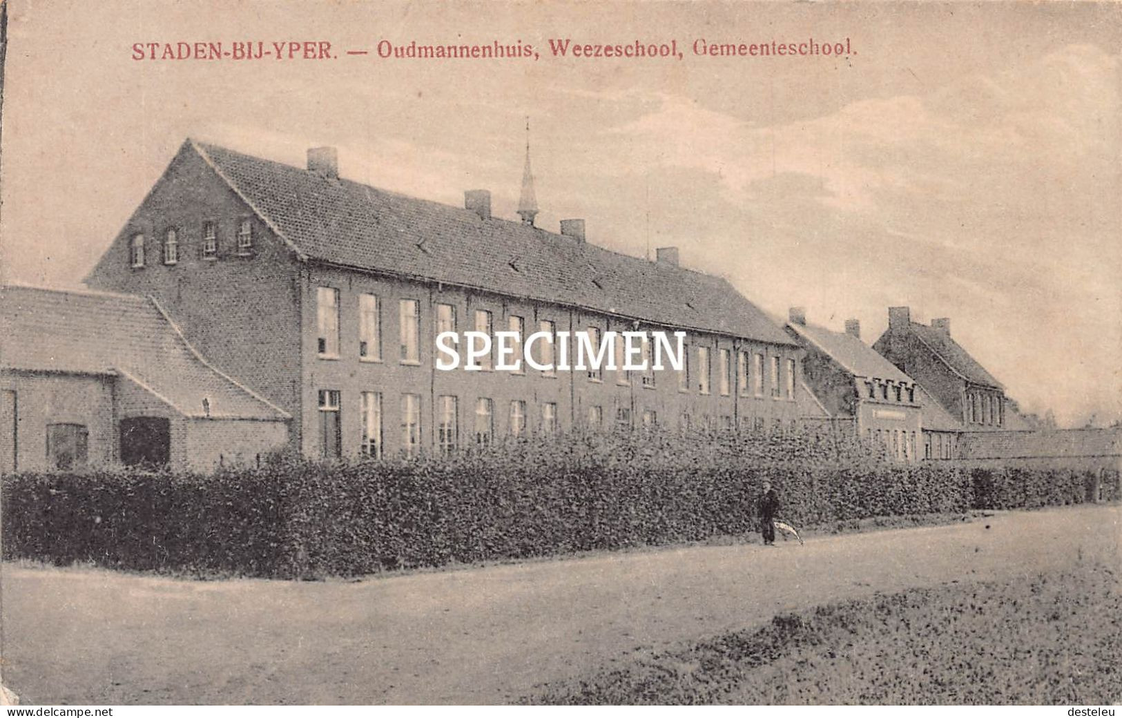 Oudmannenhuis Weezeschool Gemeenteschool - Staden - Staden