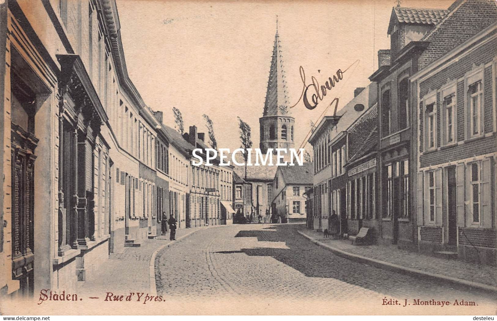 Rue D'Ypres - Staden - Staden