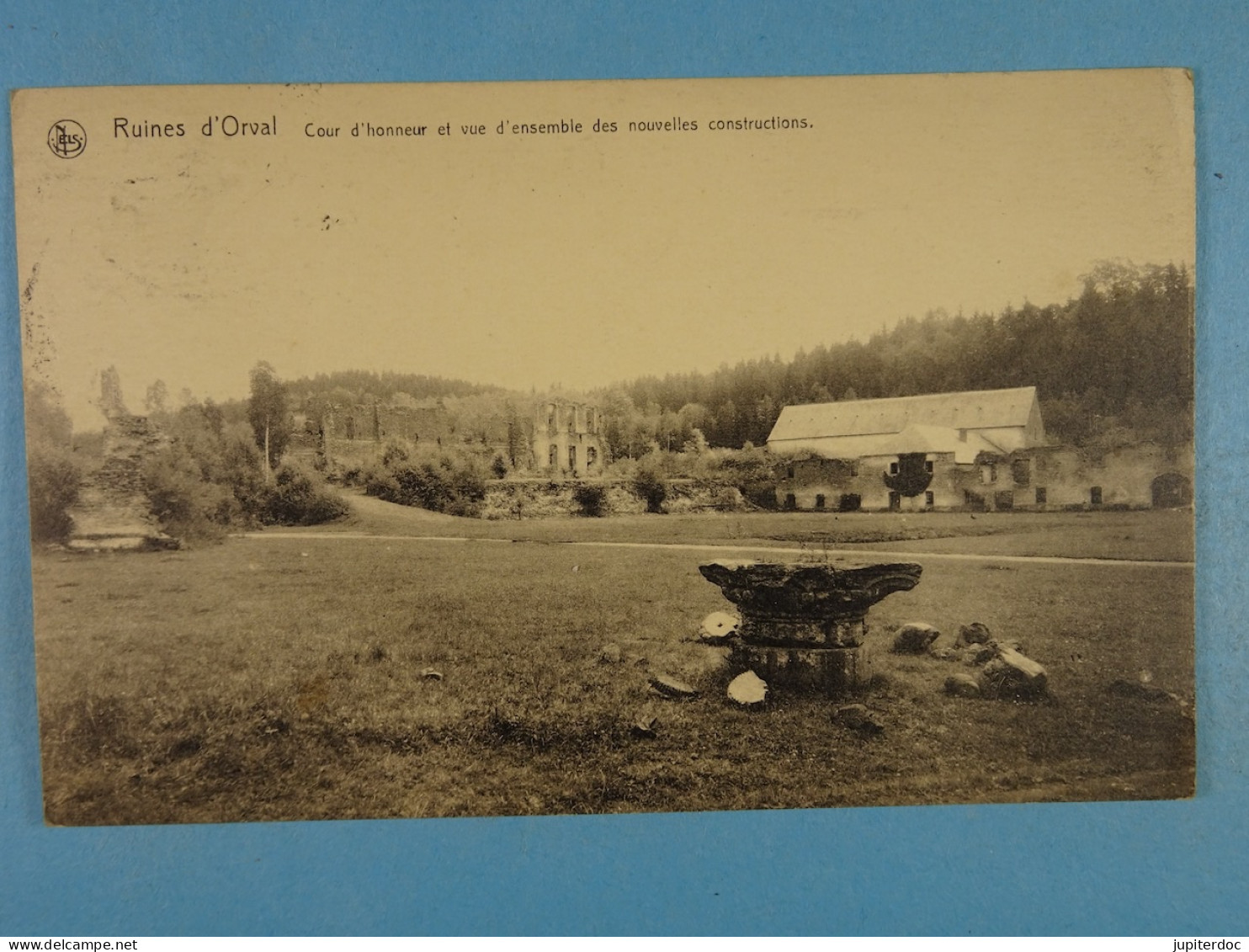 Ruines D'Orval Cour D'honneur Et Vue D'ensemble Des Nouvelles Constructions - Florenville