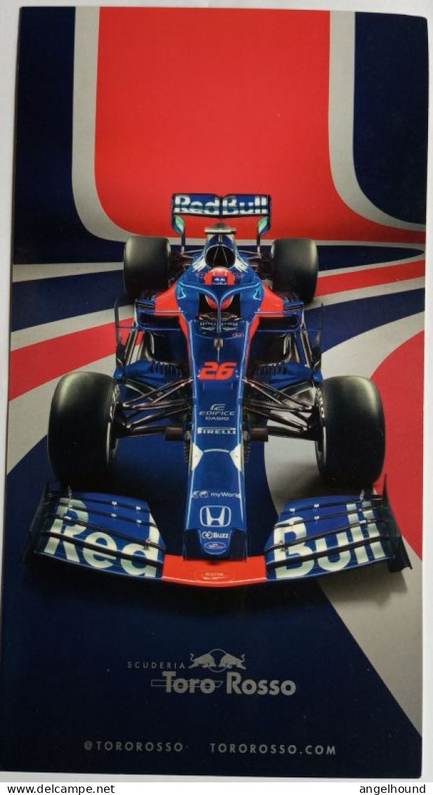 Toro Rosso Daniil Kyvat  ( Russian Racing Driver - Authographs