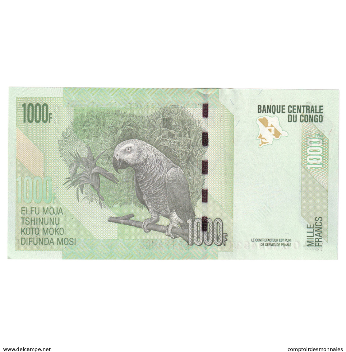 Billet, Congo Democratic Republic, 1000 Francs, 2013, 2013-06-30, KM:101b, NEUF - Republiek Congo (Congo-Brazzaville)