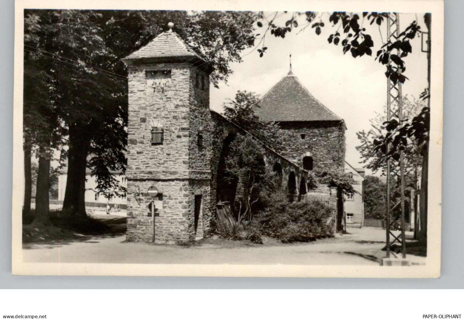 0-9340 MARIENBERG, Zschopauer Tor Und Reste Der Stadtbefestigung, 1959 - Marienberg