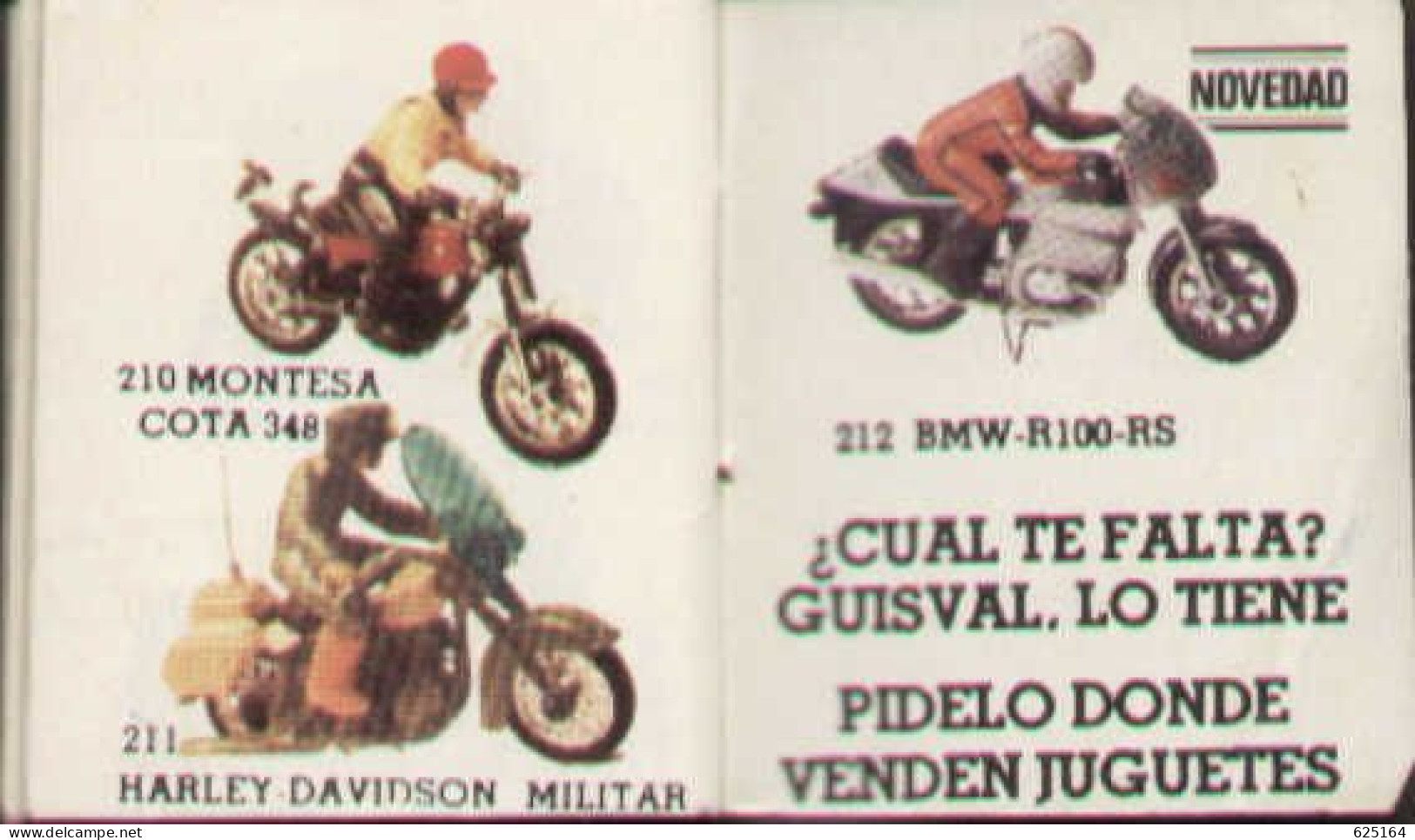 Catalogue GUISVAL 1978 COCHES - SERVICIOS PUBLICOS - MILITARES - MOTOS  - En Espagnol - Sin Clasificación