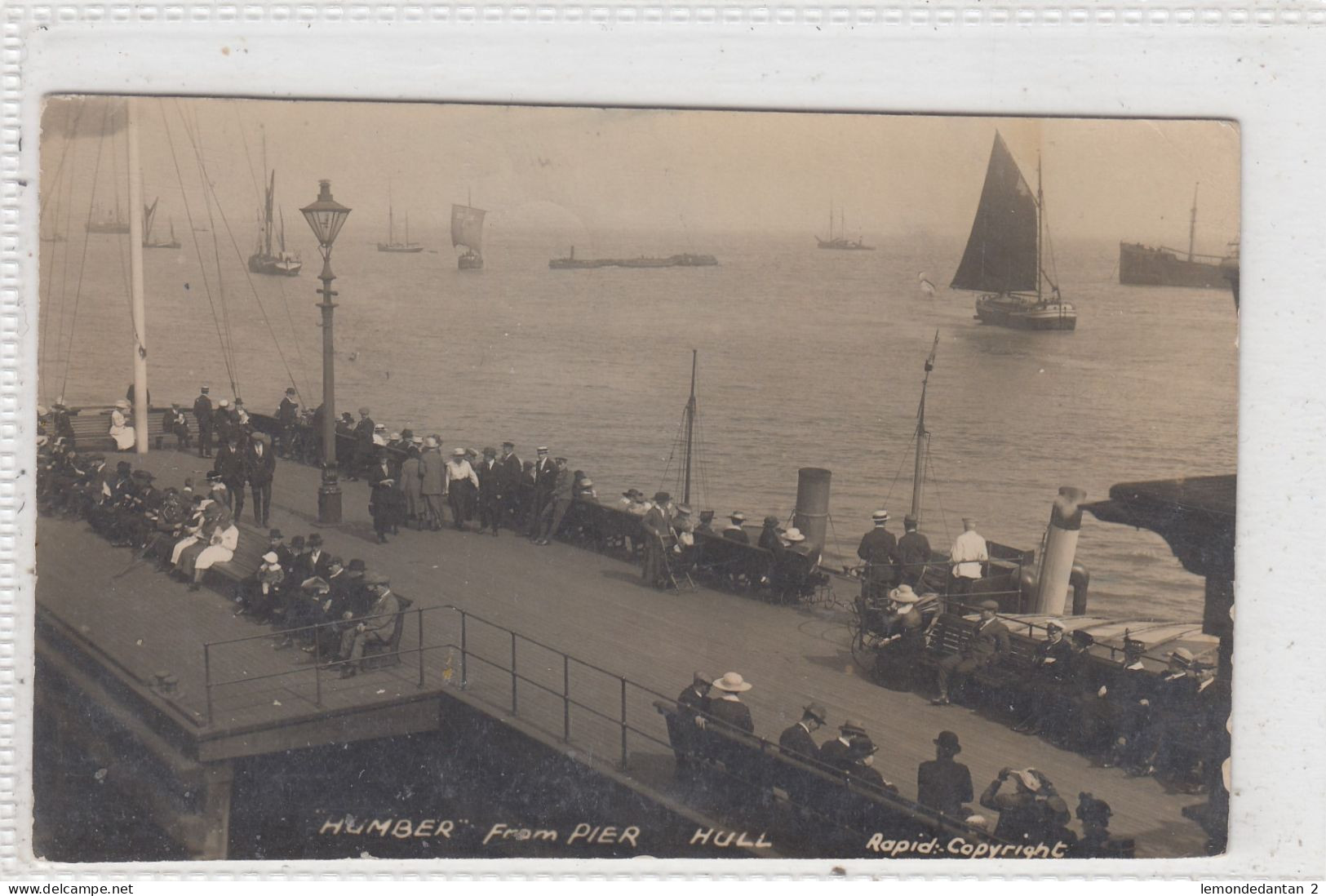 Hull. "Humber" From The Pier. * - Hull