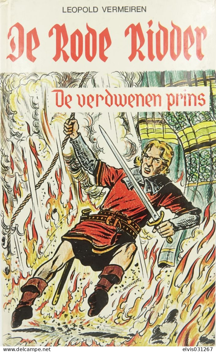 Vintage Books : DE RODE RIDDER N° 36 DE VERDWENEN PRINS - 1973 1e Druk - Conditie : Nieuwstaat - Jugend