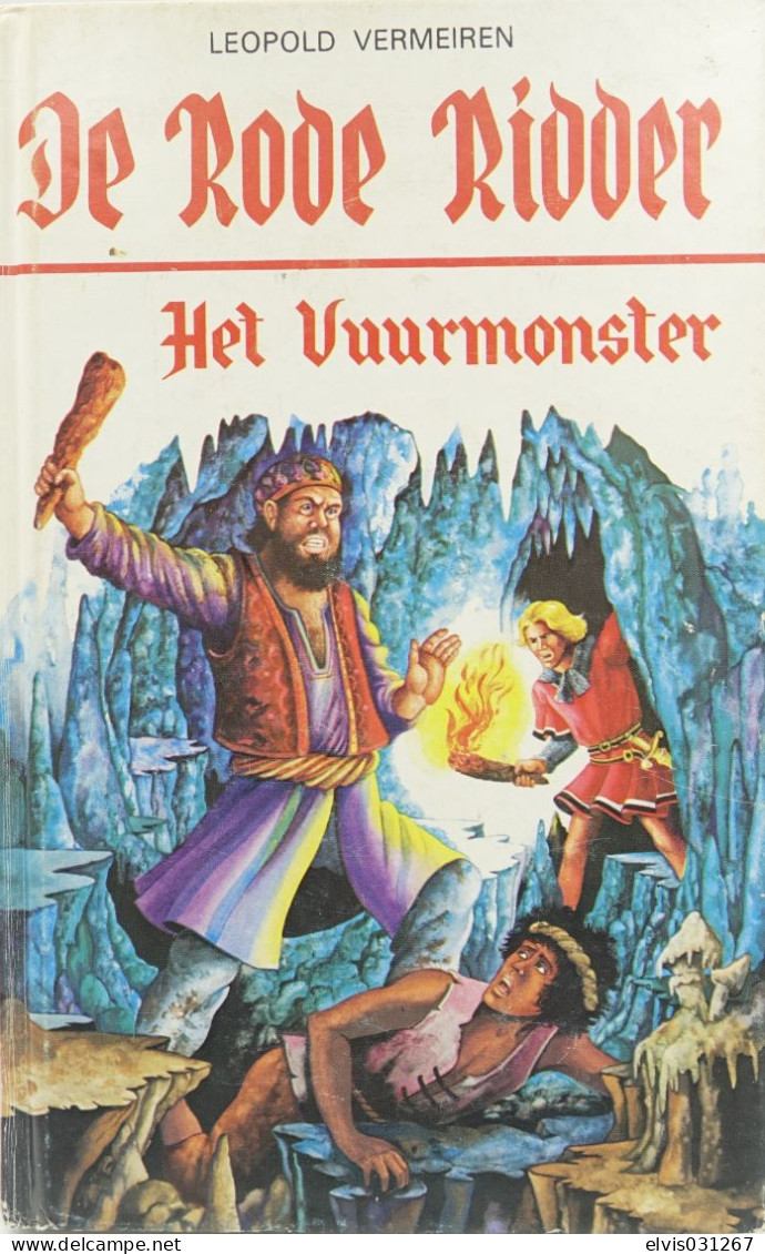 Vintage Books : DE RODE RIDDER N° 44 HET VUURMONSTER - 1978 1e Druk - Conditie : Goede Staat - Giovani