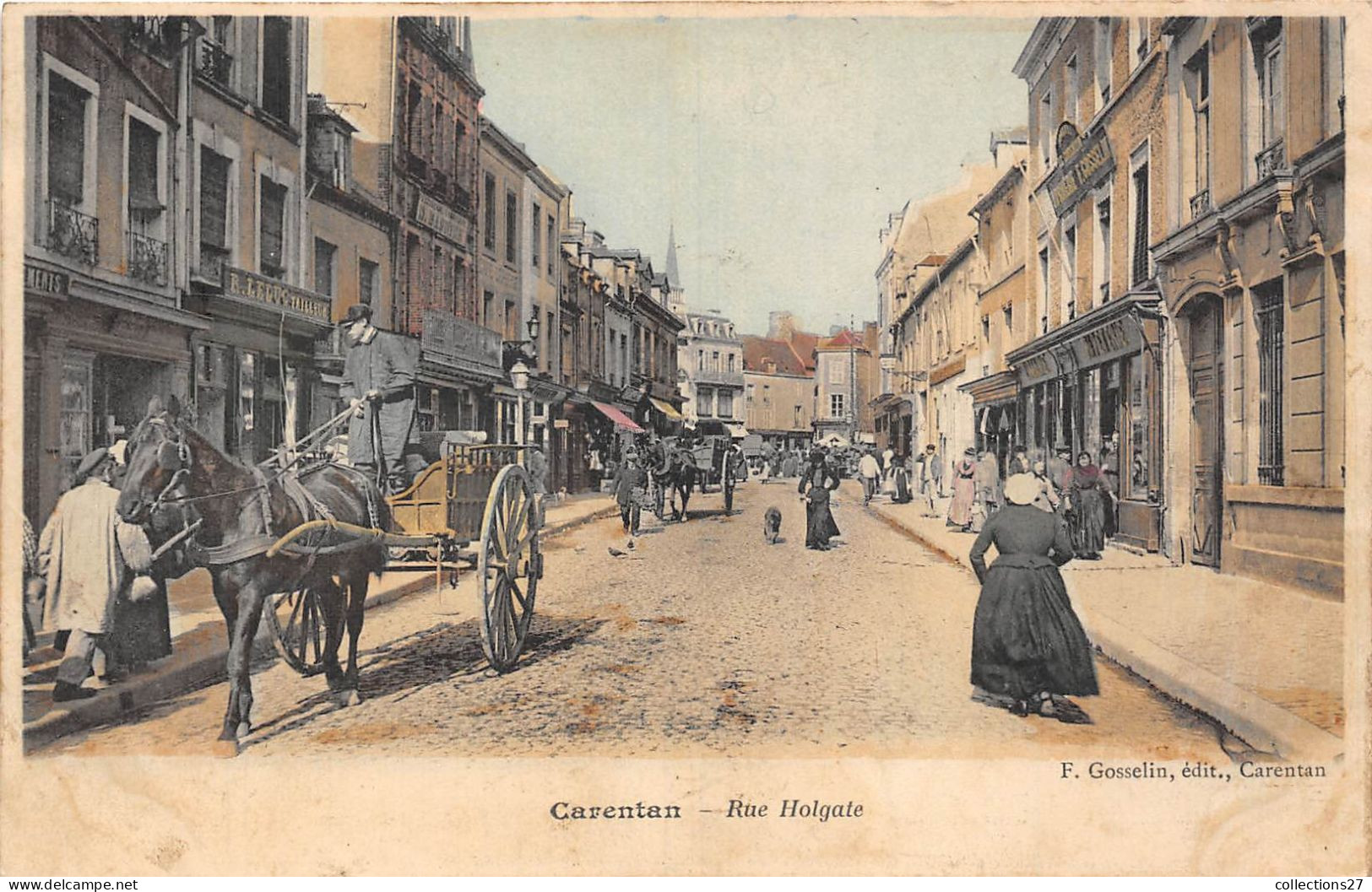 50-CARANTAN- RUE HOLGATE - Carentan