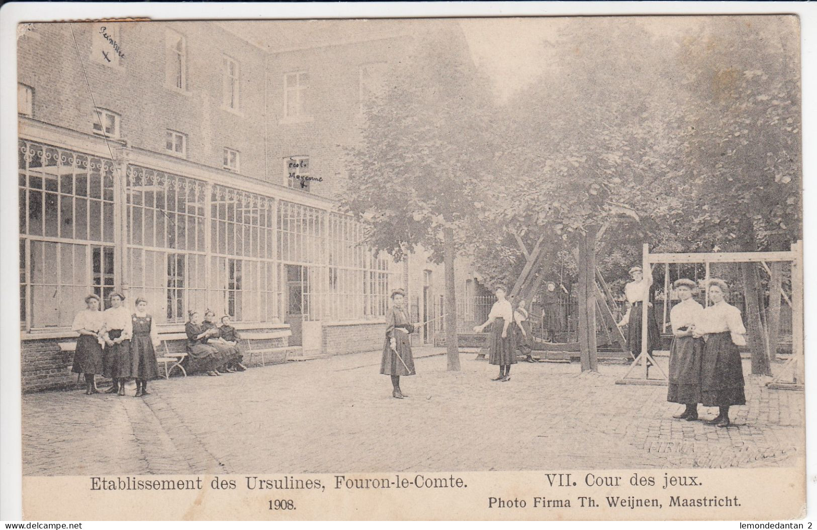 Voeren - Fouron-le-Comte - Etablissements Des Ursulines - VII Cour Des Jeux - Voeren