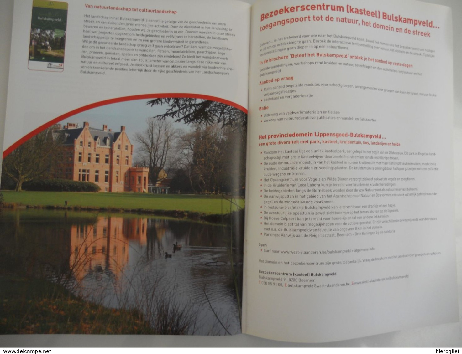 Verdwijning in landschapspark Bulskampveld door Ivan Claeys & Luc De Maeyer 2013 Beernem