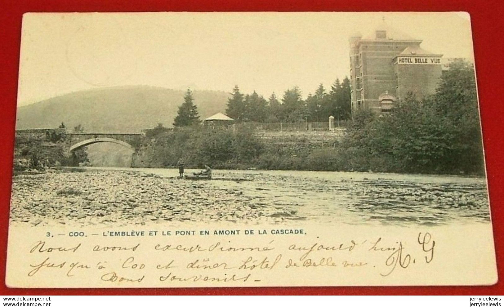 COO   -  L'Amblève Et Le Pont En Amont De La Cascade   -  1904  - - Limbourg