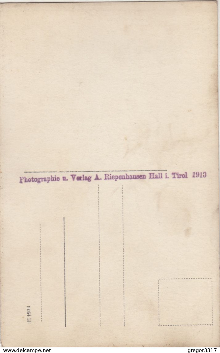 D5811) HALL In TIROL  - HALLTAL - SALZBERGSTRASSE - Alt1  1913 Riepenhausen - Hall In Tirol