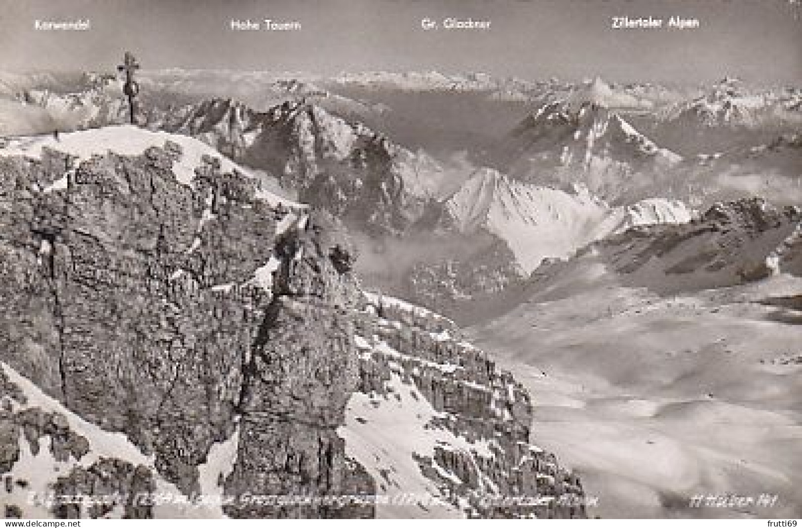 AK 169598 GERMANY - Zugspitzgipfel Gegen Großglocknergruppe U. Zillertaler Alpen - Zugspitze