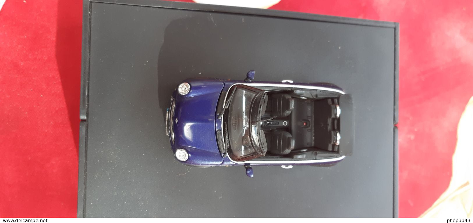 Mini Cooper Cabriolet Convertible R52 - Cool Blue - Minichamps (Box Mini) - Minichamps