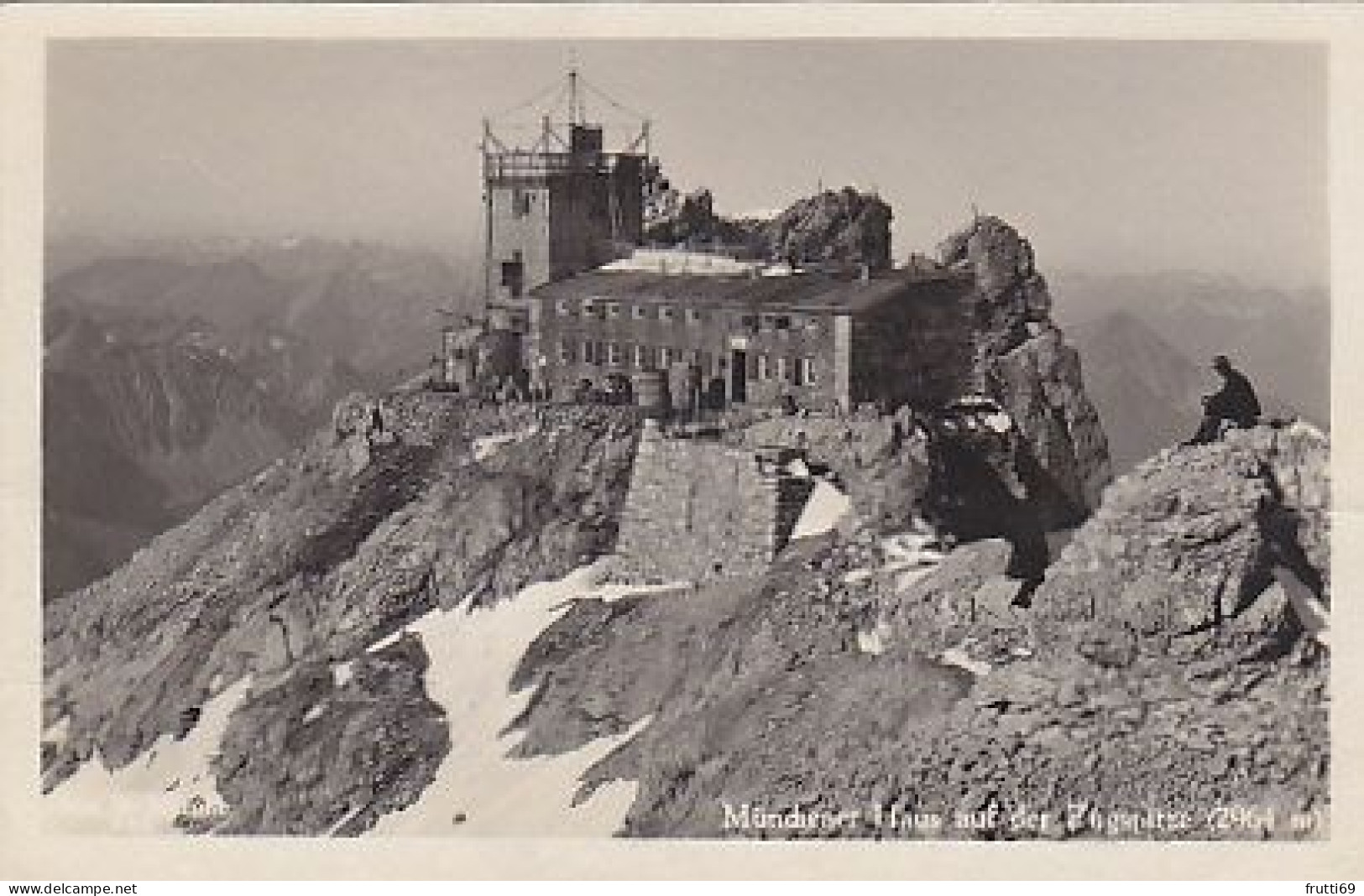 AK 169613 GERMANY - Münchener Haus Auf Der Zugsptze - Zugspitze