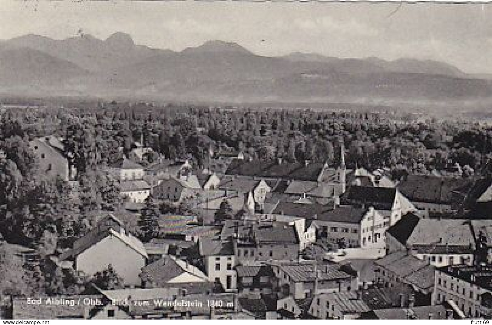 AK 169616 GERMANY - Bad Aibling / Obb. - Blick Zum Wendelstein - Bad Aibling