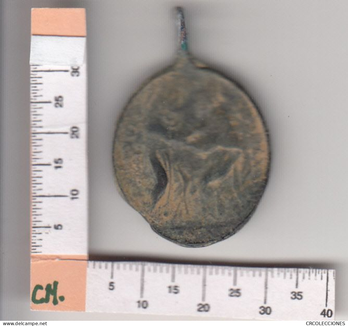 CRM0491 MEDALLA RELIGIOSA A IDENTIFICAR DE BRONCE MBC - Other & Unclassified