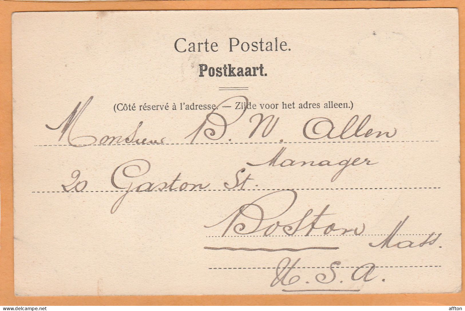 Jette St Pierre Belgium 1908 Postcard Mailed - Jette