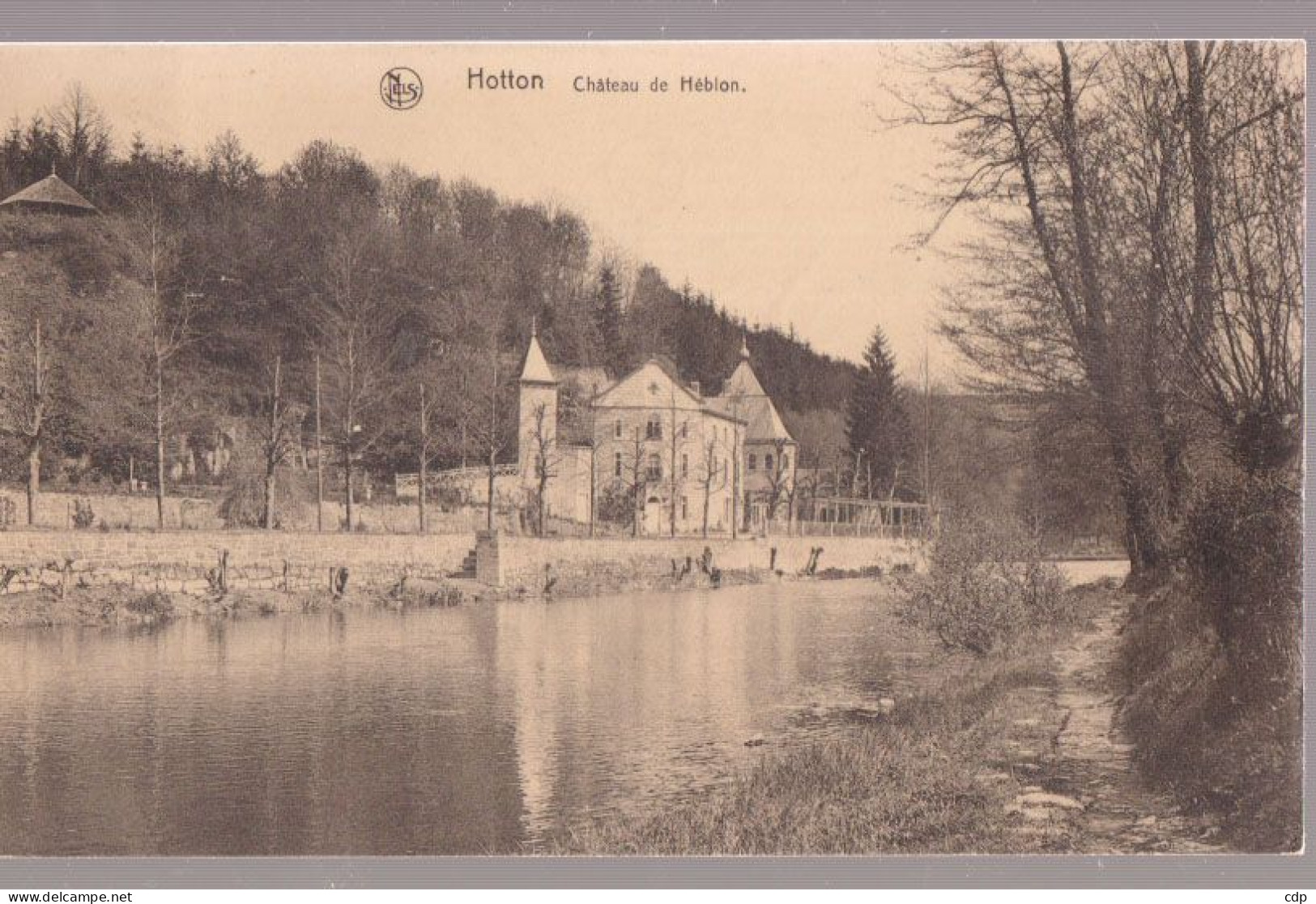 Cpa HOTTON   Chateau  1928 - Hotton