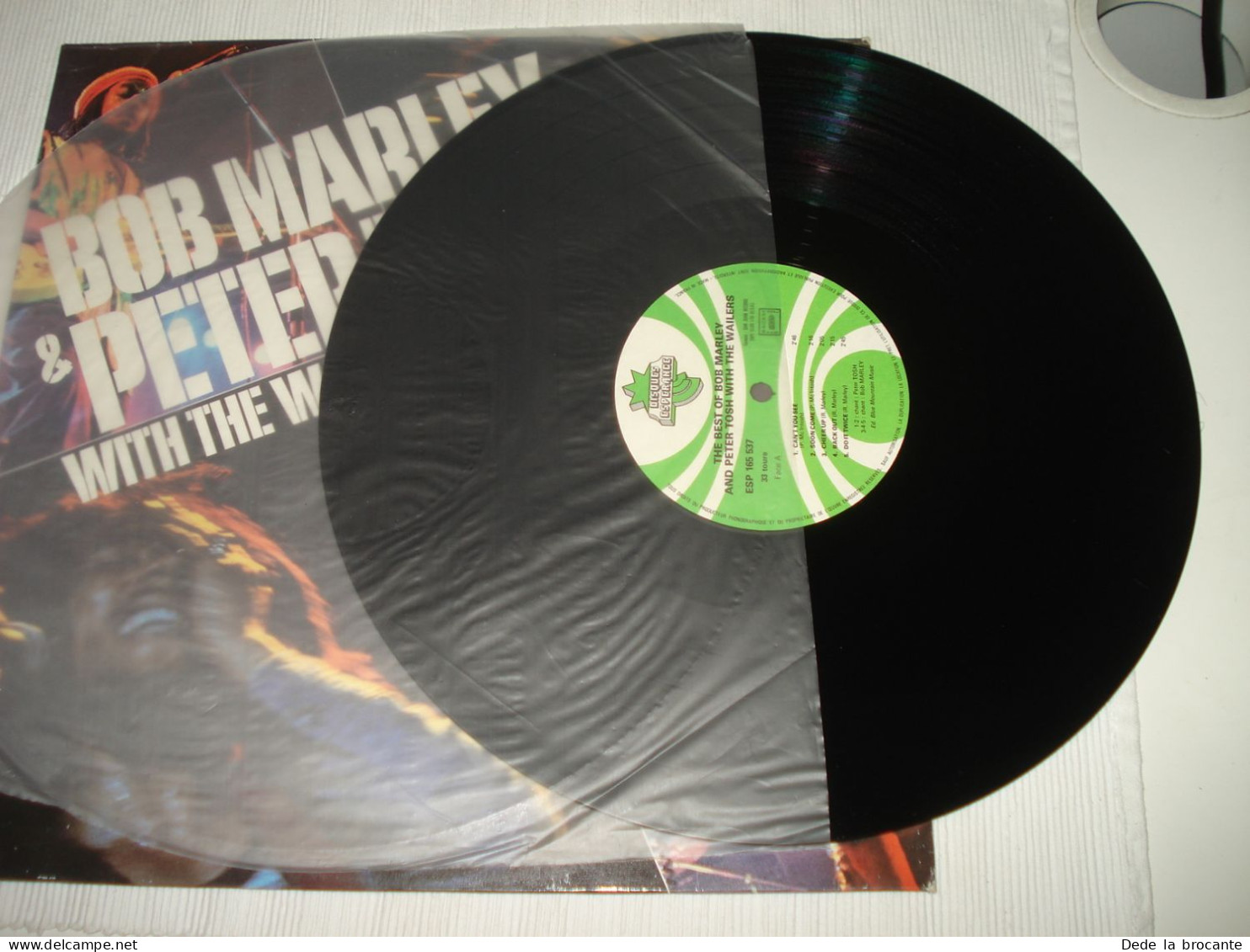 B10 / Bob Marley  Peter Tosh With The Waylers - LP - ESP 165537 - Fr 1980 - M/NM - Reggae