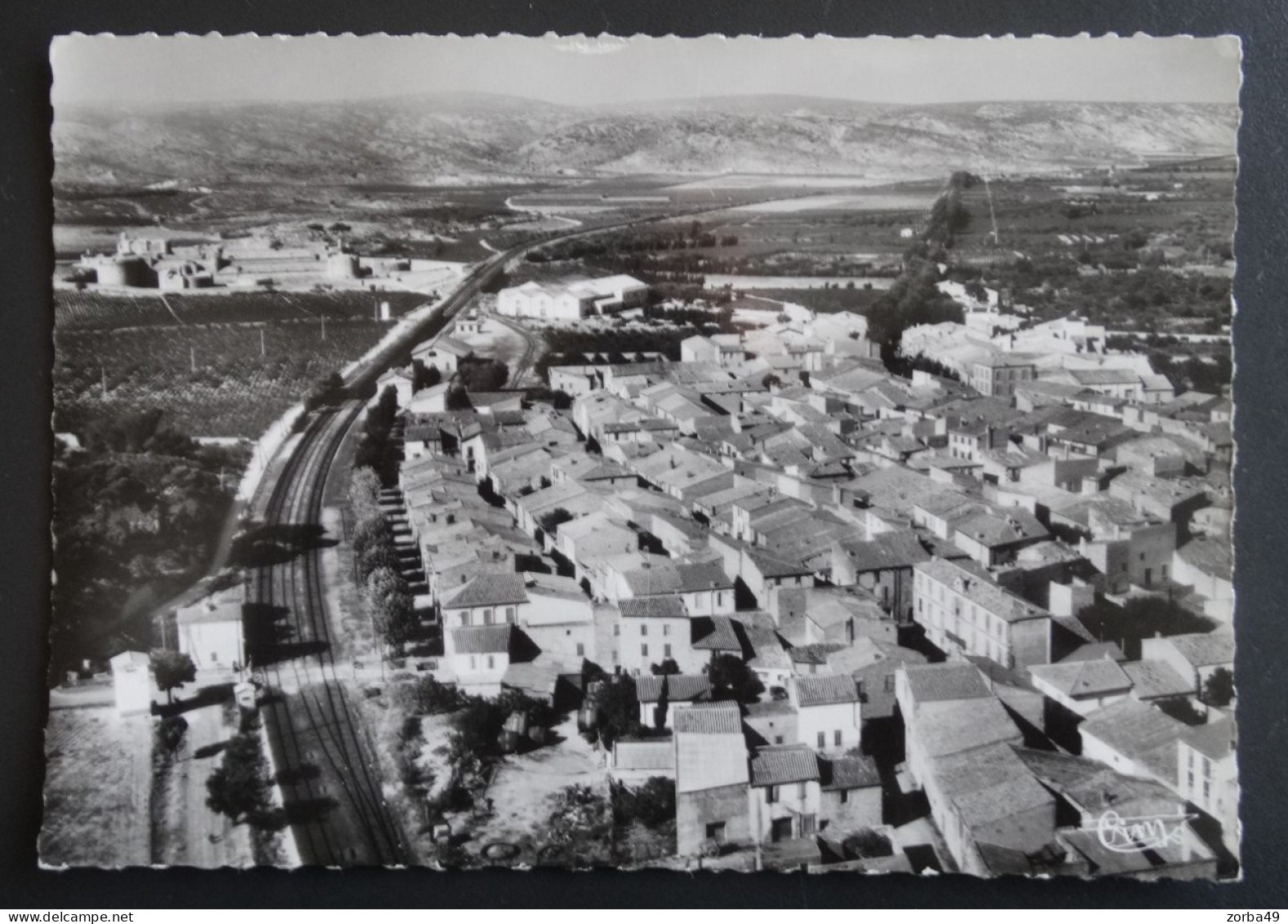 SALSES Vue Aérienne Du Bourg - Salses