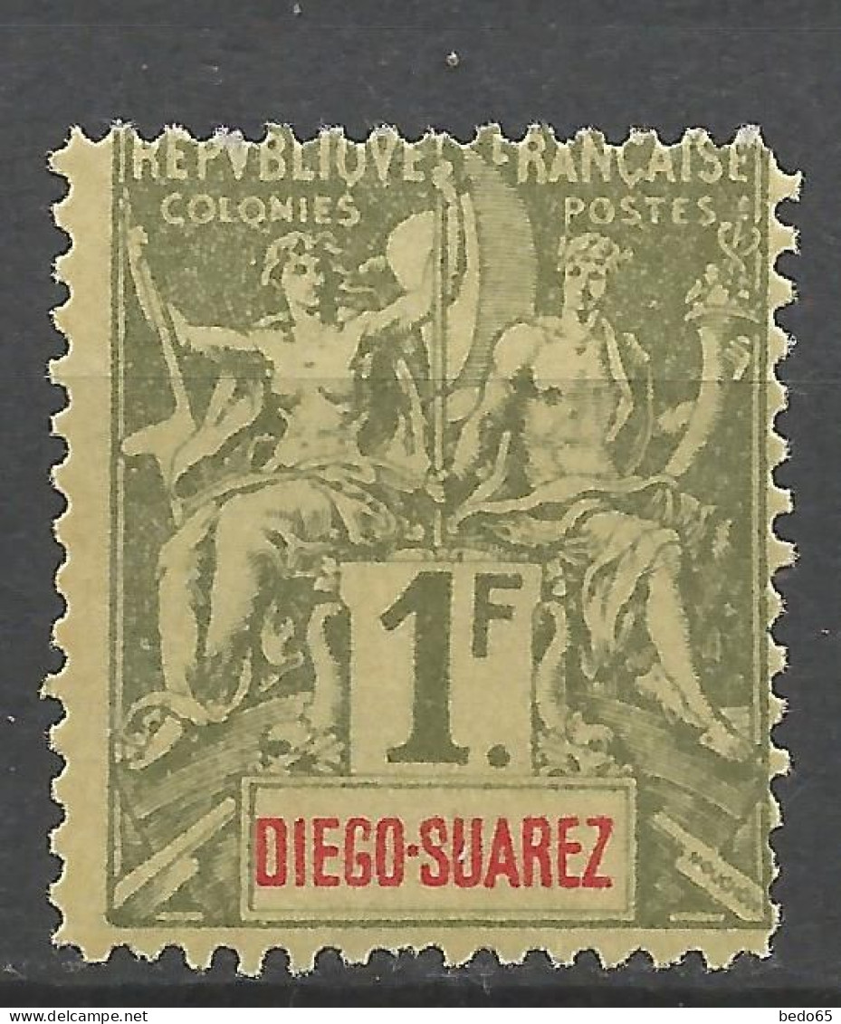 DIEGO-SUAREZ N° 37 Faux Fournier NEUF** SANS CHARNIERE / Hingeless  / MNH - Unused Stamps