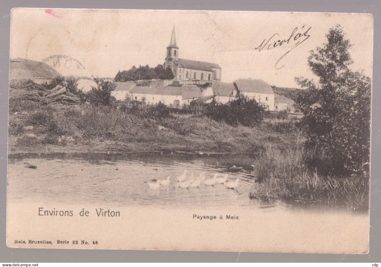 Cpa Meix  1905 - Meix-devant-Virton