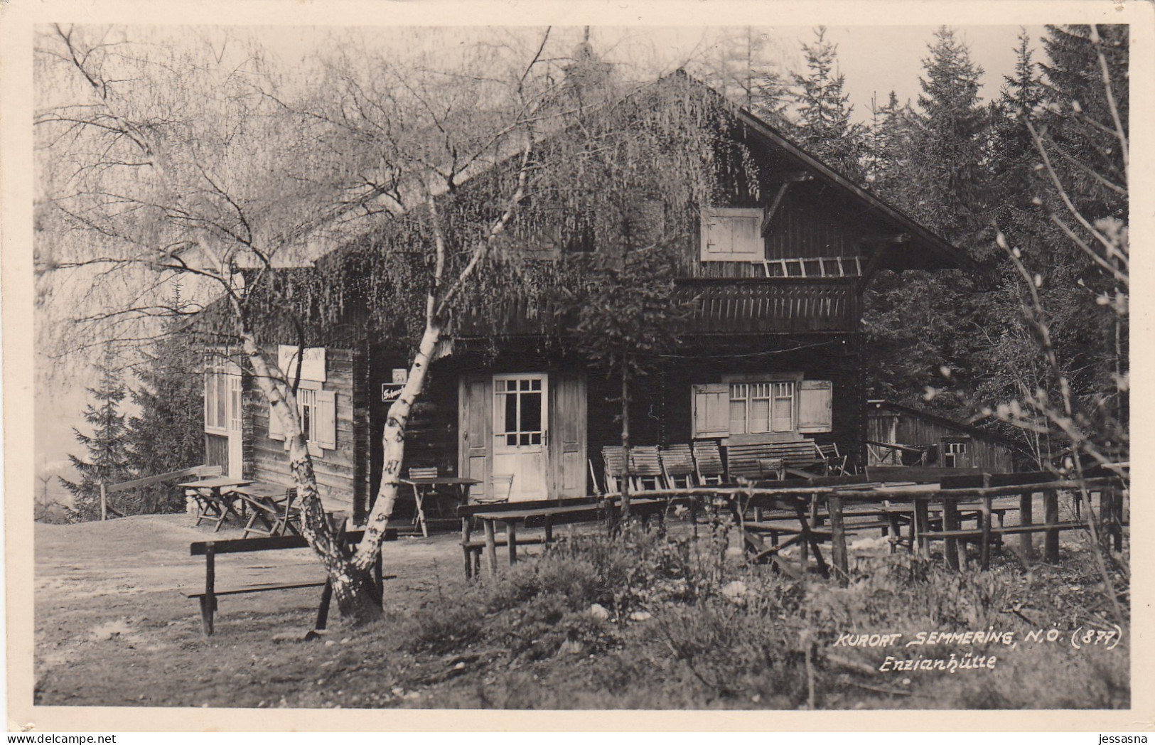 AK - NÖ - Semmering - Alte Enzianhütte - 1930 - Semmering