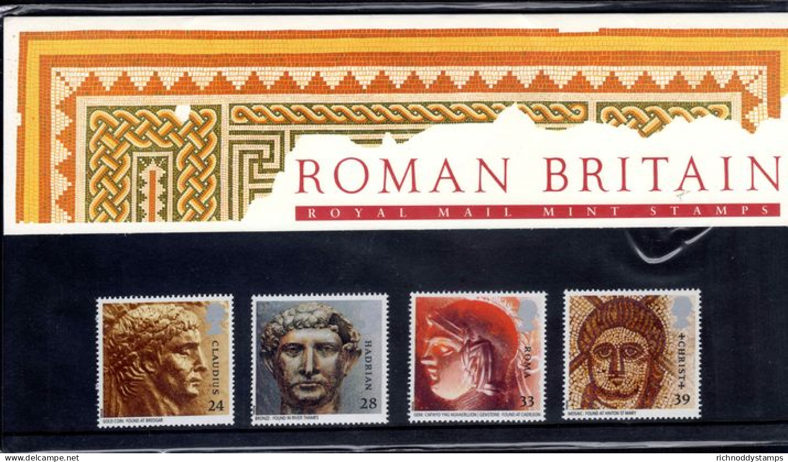 1993 Roman Britain Presentation Pack. - Presentation Packs