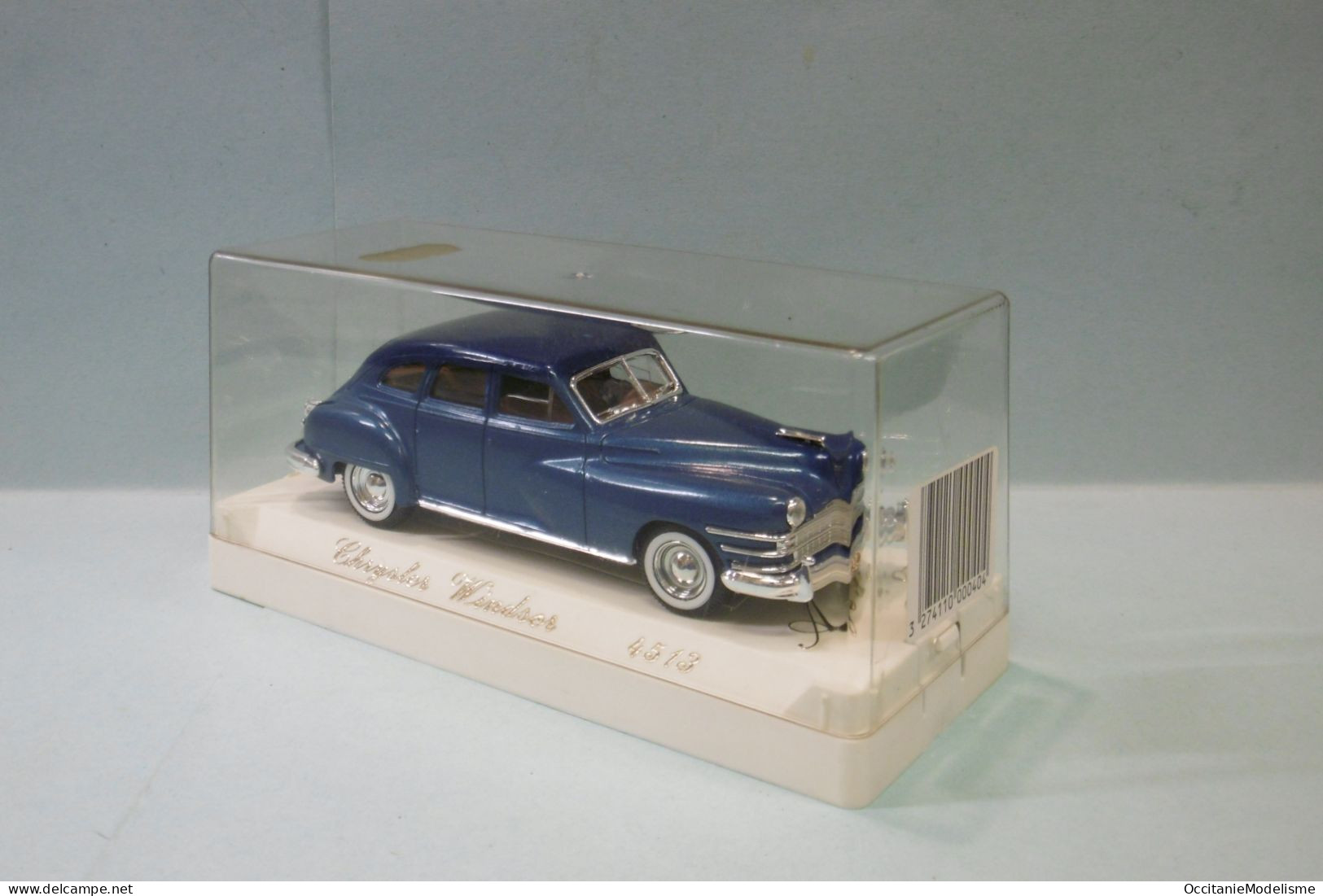 Solido Age D'or - CHRYSLER WINDSOR Bleu Métallisé Réf. 4513 BO 1/43 - Solido