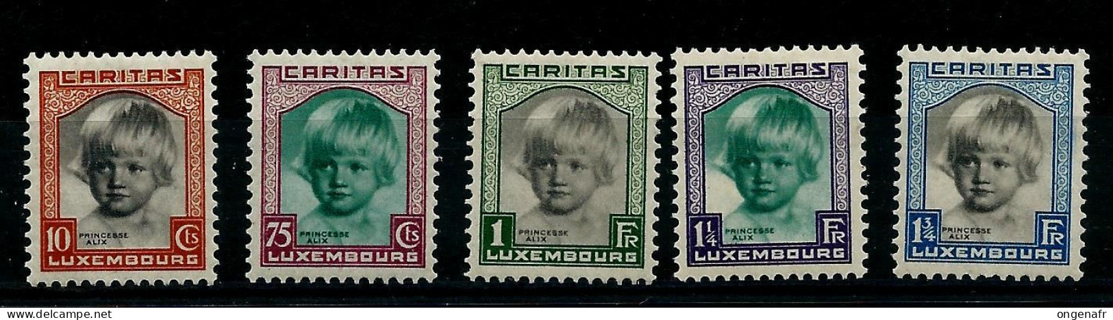 Princesse Alix - Caritas 1931  - N° 234/8 ( Michel: 240/4 )  état: * - Sonstige & Ohne Zuordnung
