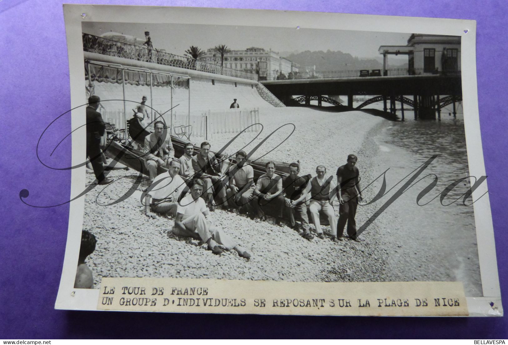 LOT Tour de France Ronde van Frankrijk Bernard PASSANT A.MAGNE-MANCLAIR-  Photo de  Presse x 8 piece/stuks