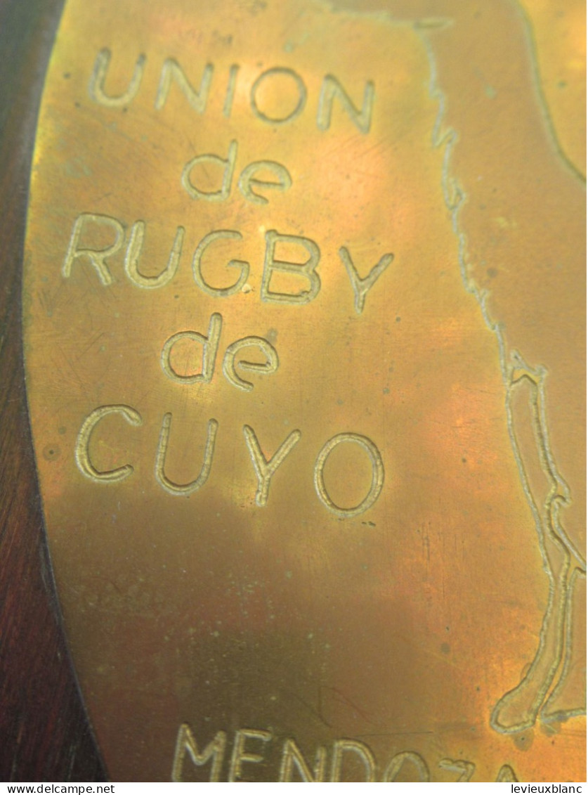 Rugby / Plaque De Tournoi/ Championnat Argentin De La Jeunesse/ Union De Rugby De Cuyo/Mendoza/ARGENTINA/1977   SPO455 - Rugby