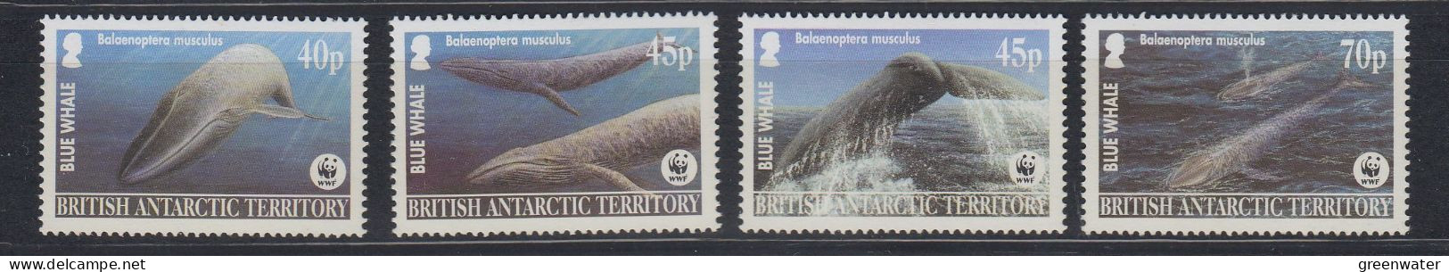 British Antarctic Territory (BAT) 2003 Blue Whale 4v ** Mnh (VA159) - Ongebruikt