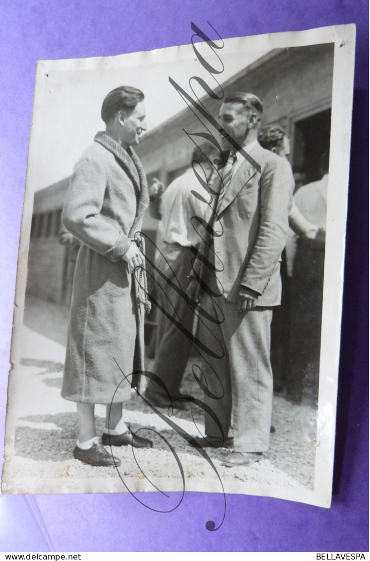 Henri PELLISSIER & GIRARDENGO  Champion ITALIEN 13/08/1933-SPEICHER -Routier HUOT   Photo De  Presse X 3 Pc - Sport