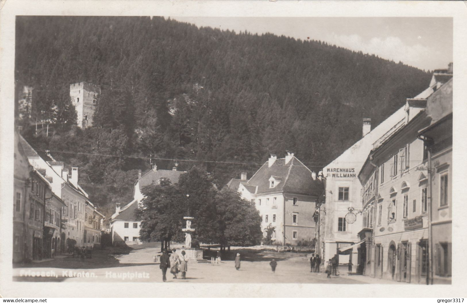 D5845) FRIESACH In Kärnten - HAUPTPLATZ U. Warenhaus Jos. WILLMANN Etc. - 1930 - Friesach