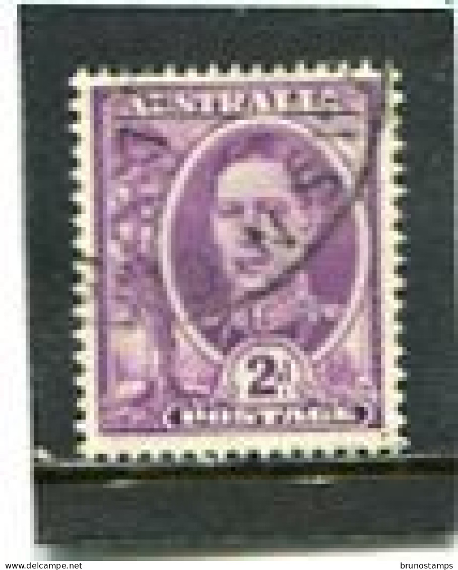 AUSTRALIA - 1948  2d  KGVI  NO WMK  FINE USED - Gebraucht