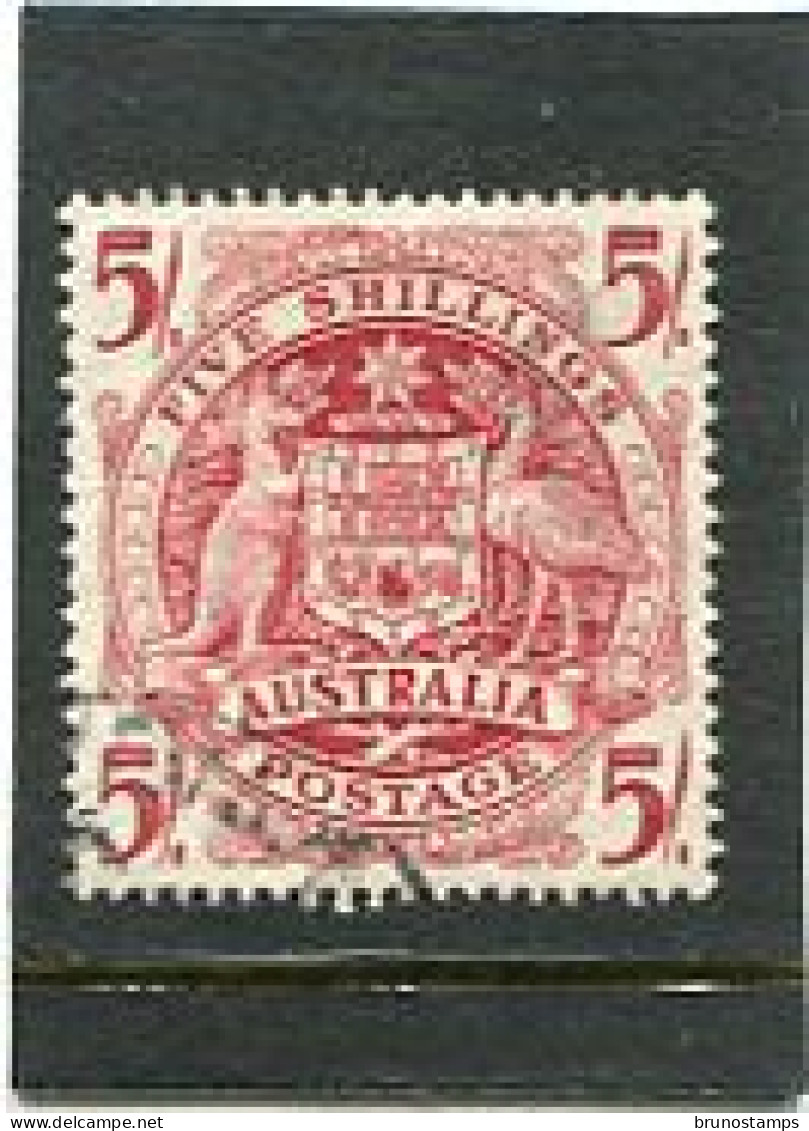 AUSTRALIA - 1949  5s  ARMS  FINE USED - Gebraucht