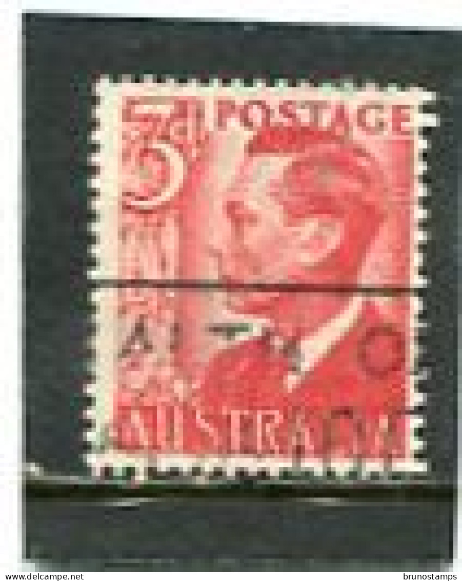 AUSTRALIA - 1950  3d  KGVI  WMK   FINE USED - Gebraucht