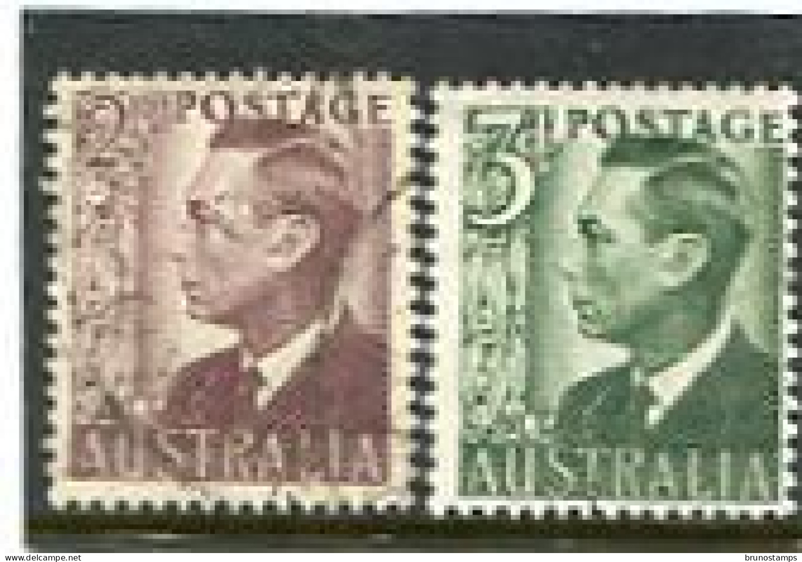 AUSTRALIA - 1951  KGVI  NO WMK  SET  FINE USED - Gebraucht