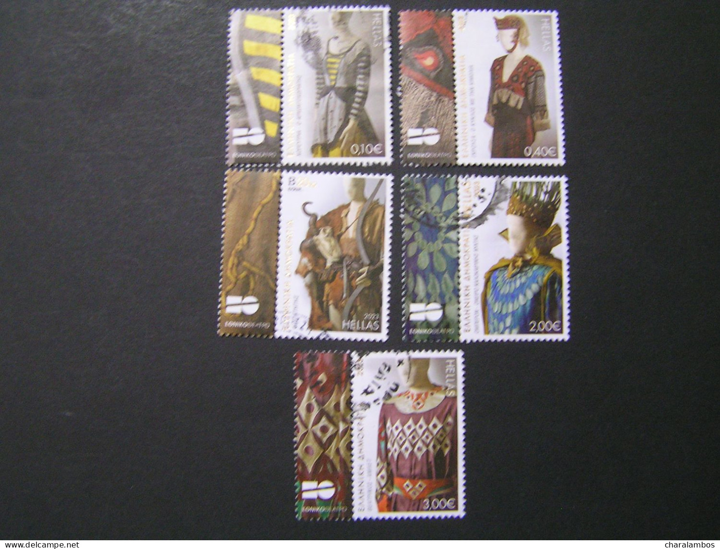 GREECE 2023 Costumes Of The Theatre Used.. - Used Stamps