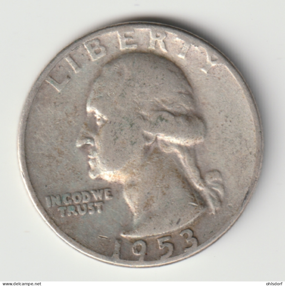 U.S.A. 1953: Quarter, Silver, KM 164 - 1932-1998: Washington